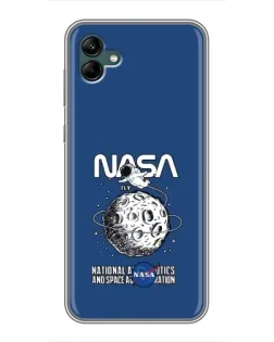 Чехол для Samsung Galaxy A04 с картинкой «NASA — лунная миссия» Чехол для Samsung Galaxy A04 с картинкой «NASA — лунная миссия»