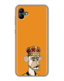 Чехол для Samsung Galaxy A04 с картинкой «Золотая обезьяна Bored Ape»