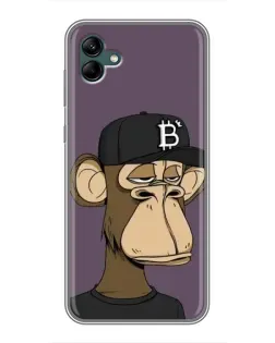 Чехол для Samsung Galaxy A04 с картинкой «Bored Ape в кепке» Чехол для Samsung Galaxy A04 с картинкой «Bored Ape в кепке»