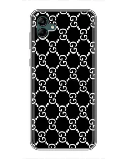 Чехол для Samsung Galaxy A04 с картинкой «Gucci — сетчатый паттерн»