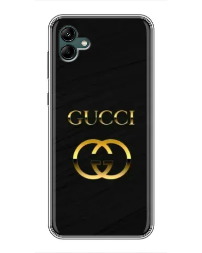 Чехол для Samsung Galaxy A04 с картинкой «Золотой логотип Gucci» Чехол для Samsung Galaxy A04 с картинкой «Золотой логотип Gucci»