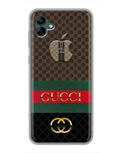 Чехол для Samsung Galaxy A04 с картинкой «Gucci — брендированный десерт» Чехол для Samsung Galaxy A04 с картинкой «Gucci — брендированный десерт»