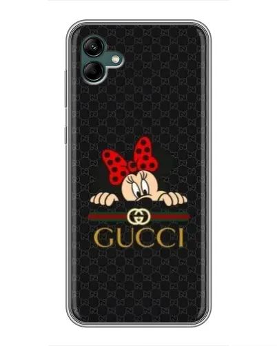 Чехол для Samsung Galaxy A04 с картинкой «Минни Маус Gucci — черный» Чехол для Samsung Galaxy A04 с картинкой «Минни Маус Gucci — черный»