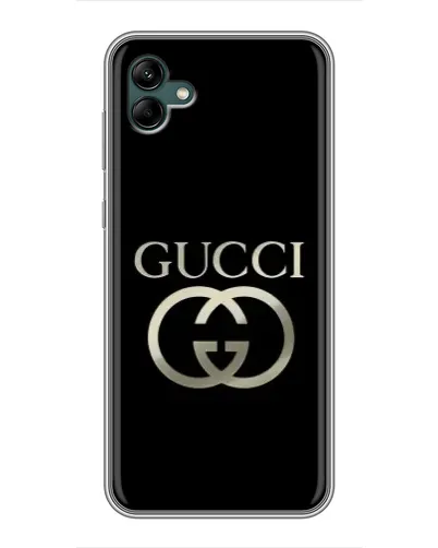 Чехол для Samsung Galaxy A04 с картинкой «Gucci — золото на черном» Чехол для Samsung Galaxy A04 с картинкой «Gucci — золото на черном»