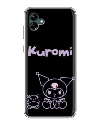 Чехол для Samsung Galaxy A04 с картинкой «Kuromi — черный минимализм» Чехол для Samsung Galaxy A04 с картинкой «Kuromi — черный минимализм»