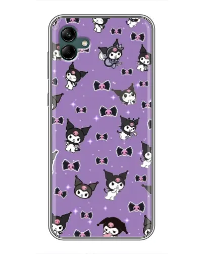Чехол для Samsung Galaxy A04 с картинкой «Kuromi — паттерн» Чехол для Samsung Galaxy A04 с картинкой «Kuromi — паттерн»