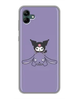 Чехол для Samsung Galaxy A04 с картинкой «Kuromi на лиловом фоне» Чехол для Samsung Galaxy A04 с картинкой «Kuromi на лиловом фоне»