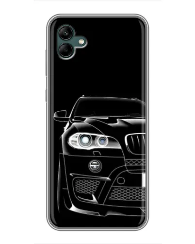 Чехол для Samsung Galaxy A04 с картинкой «Темный силуэт BMW» Чехол для Samsung Galaxy A04 с картинкой «Темный силуэт BMW»