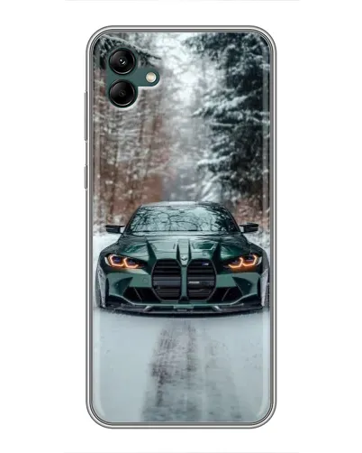 Чехол для Samsung Galaxy A04 с картинкой «BMW в зимнем лесу» Чехол для Samsung Galaxy A04 с картинкой «BMW в зимнем лесу»