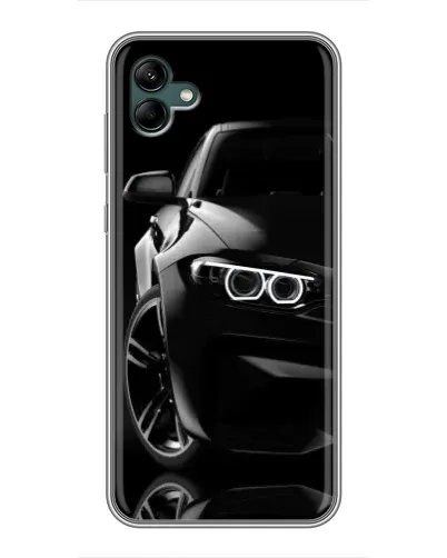 Чехол для Samsung Galaxy A04 с картинкой «Черная BMW — профиль» Чехол для Samsung Galaxy A04 с картинкой «Черная BMW — профиль»