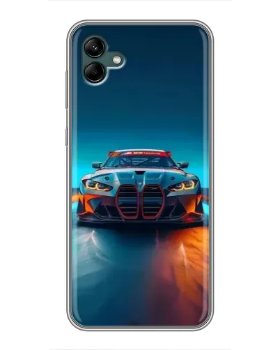 Чехол для Samsung Galaxy A04 с картинкой «BMW — огни неона» Чехол для Samsung Galaxy A04 с картинкой «BMW — огни неона»