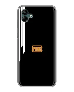 Чехол для Samsung Galaxy A04 с картинкой «PUBG — вертикальные линии»