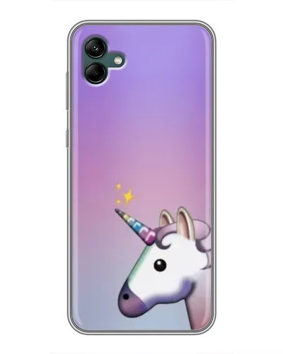 Чехол для Samsung Galaxy A04 с картинкой «Единорог градиент» Чехол для Samsung Galaxy A04 с картинкой «Единорог градиент»