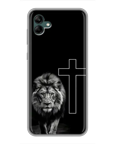 Чехол для Samsung Galaxy A04 с картинкой «Лев и Крест» Чехол для Samsung Galaxy A04 с картинкой «Лев и Крест»