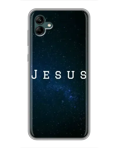 Чехол для Samsung Galaxy A04 с картинкой «Звездное небо Jesus» Чехол для Samsung Galaxy A04 с картинкой «Звездное небо Jesus»