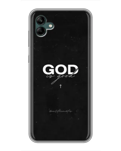 Чехол для Samsung Galaxy A04 с картинкой «GOD — Бог над всем» Чехол для Samsung Galaxy A04 с картинкой «GOD — Бог над всем»