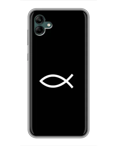 Чохол для Samsung Galaxy A04 з картинкою «Символ риби Jesus» Чохол для Samsung Galaxy A04 з картинкою «Символ риби Jesus»
