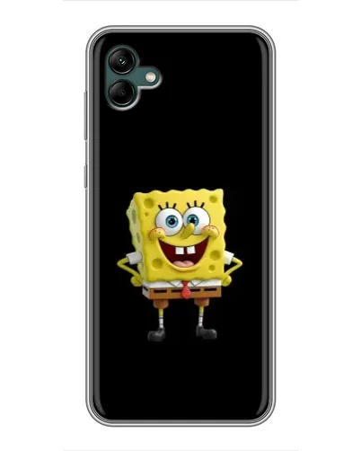 Чехол для Samsung Galaxy A04 с картинкой «Классический Губка Боб»