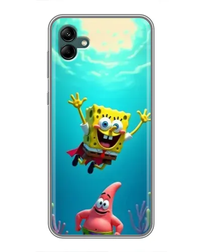 Чехол для Samsung Galaxy A04 с картинкой «Спанч Боб под водой» Чехол для Samsung Galaxy A04 с картинкой «Спанч Боб под водой»