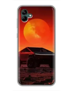 Чехол для Samsung Galaxy A04 с картинкой «Cybertruck на Марсе» Чехол для Samsung Galaxy A04 с картинкой «Cybertruck на Марсе»