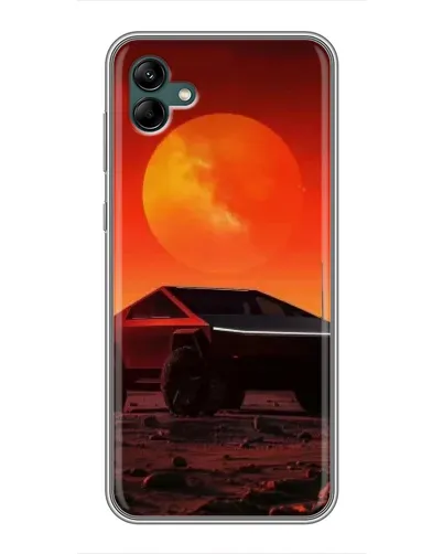 Чехол для Samsung Galaxy A04 с картинкой «Cybertruck на Марсе» Чехол для Samsung Galaxy A04 с картинкой «Cybertruck на Марсе»
