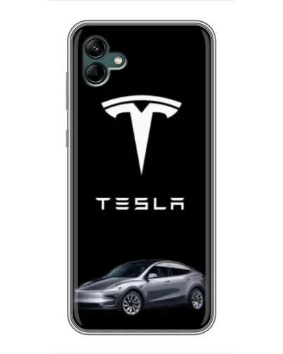 Чехол для Samsung Galaxy A04 с картинкой «Tesla Model Y» Чехол для Samsung Galaxy A04 с картинкой «Tesla Model Y»