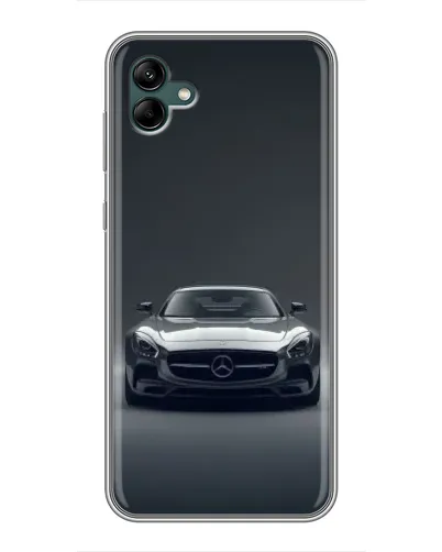 Чехол для Samsung Galaxy A04 с картинкой «Mercedes на черном» Чехол для Samsung Galaxy A04 с картинкой «Mercedes на черном»