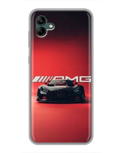 Чехол для Samsung Galaxy A04 с картинкой «Mercedes AMG — красная линия» Чехол для Samsung Galaxy A04 с картинкой «Mercedes AMG — красная линия»