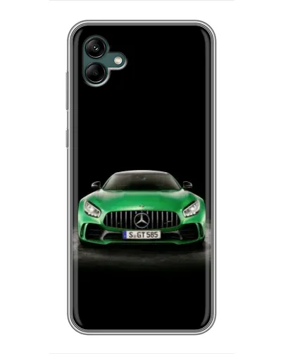Чехол для Samsung Galaxy A04 с картинкой «Mercedes — неоновый лого» Чехол для Samsung Galaxy A04 с картинкой «Mercedes — неоновый лого»
