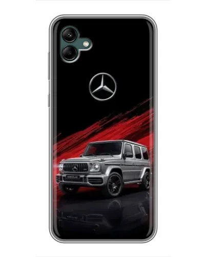 Чехол для Samsung Galaxy A04 с картинкой «Mercedes G-Class красный» Чехол для Samsung Galaxy A04 с картинкой «Mercedes G-Class красный»