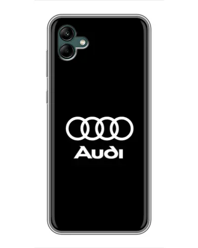 Чехол для Samsung Galaxy A04 с картинкой «Классическое лого Audi»