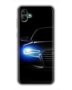 Чехол для Samsung Galaxy A04 с картинкой «Неоновый взгляд Audi» Чехол для Samsung Galaxy A04 с картинкой «Неоновый взгляд Audi»