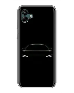 Чехол для Samsung Galaxy A04 с картинкой «Взгляд Audi в темноте» Чехол для Samsung Galaxy A04 с картинкой «Взгляд Audi в темноте»