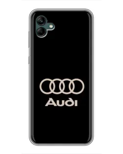 Чехол для Samsung Galaxy A04 с картинкой «Audi — золотой логотип» Чехол для Samsung Galaxy A04 с картинкой «Audi — золотой логотип»