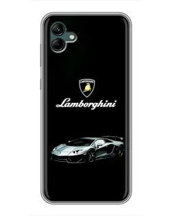 Чехол для Samsung Galaxy A04 с картинкой «Логотип Lamborghini классика» Чехол для Samsung Galaxy A04 с картинкой «Логотип Lamborghini классика»
