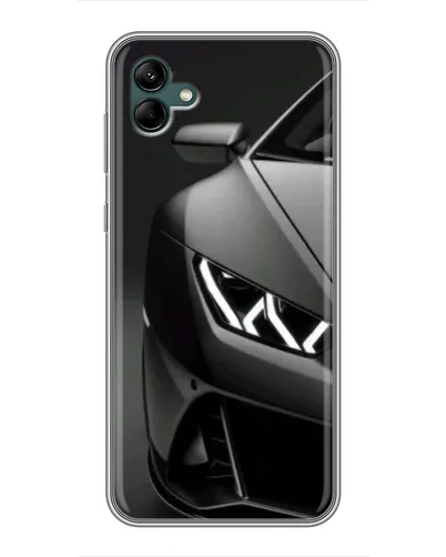Чехол для Samsung Galaxy A04 с картинкой «Lamborghini фары детализация»