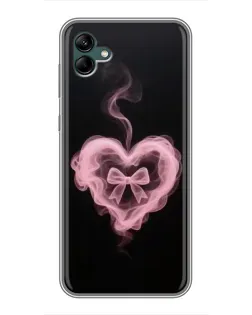 Чехол для Samsung Galaxy A04 с картинкой «Дымчатое сердце»
