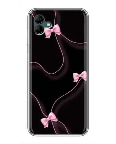 Чехол для Samsung Galaxy A04 с картинкой «Розовые ленты»