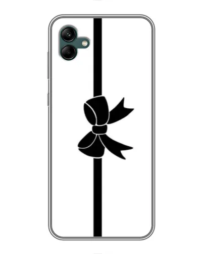 Чехол для Samsung Galaxy A04 с картинкой «Вертикальный бант»