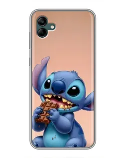 Чехол для Samsung Galaxy A04 с картинкой «Стич ест шоколад» Чехол для Samsung Galaxy A04 с картинкой «Стич ест шоколад»
