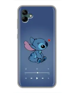 Чехол для Samsung Galaxy A04 с картинкой «Музыкальный Stitch» Чехол для Samsung Galaxy A04 с картинкой «Музыкальный Stitch»