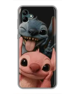 Чехол для Samsung Galaxy A04 с картинкой «Стич и Ангел» Чехол для Samsung Galaxy A04 с картинкой «Стич и Ангел»