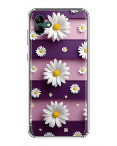 Чехол для Samsung Galaxy A04 с картинкой «Ромашки на фиолетовом» Чехол для Samsung Galaxy A04 с картинкой «Ромашки на фиолетовом»