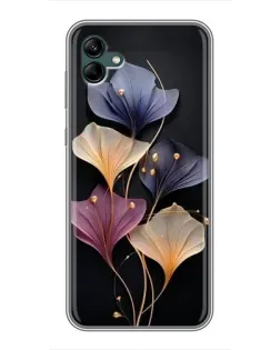 Чехол для Samsung Galaxy A04 с картинкой «Лиловые цветы грации» Чехол для Samsung Galaxy A04 с картинкой «Лиловые цветы грации»