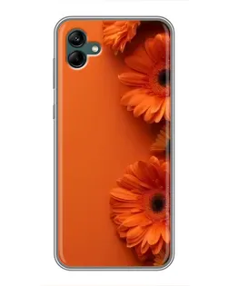 Чехол для Samsung Galaxy A04 с картинкой «Оранжевые герберы» Чехол для Samsung Galaxy A04 с картинкой «Оранжевые герберы»