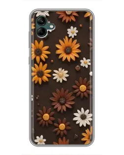 Чехол для Samsung Galaxy A04 с картинкой «Узор из маленьких подсолнухов» Чехол для Samsung Galaxy A04 с картинкой «Узор из маленьких подсолнухов»