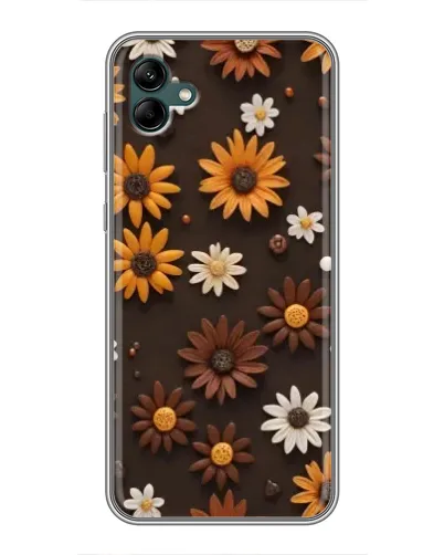 Чехол для Samsung Galaxy A04 с картинкой «Узор из маленьких подсолнухов» Чехол для Samsung Galaxy A04 с картинкой «Узор из маленьких подсолнухов»