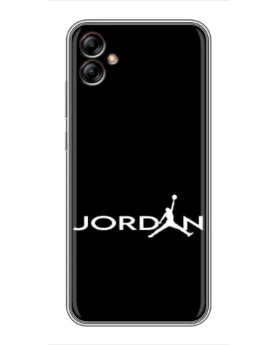 Чехол для Samsung Galaxy A04e (A042) с картинкой «Jordan White Logo» Чехол для Samsung Galaxy A04e (A042) с картинкой «Jordan White Logo»