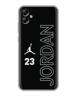 Чехол для Samsung Galaxy A04e (A042) с картинкой «Jordan Vertical»