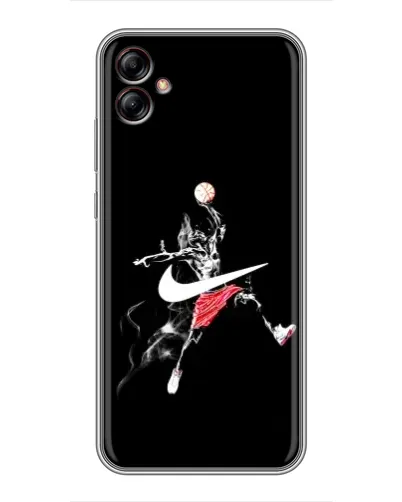 Чехол для Samsung Galaxy A04e (A042) с картинкой «Jordan Jumpman» Чехол для Samsung Galaxy A04e (A042) с картинкой «Jordan Jumpman»